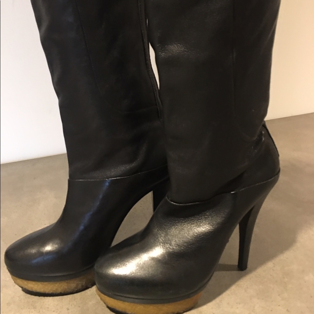 BCBG MAX AZRIA TALL OVER-THE-KNEE BOOTS